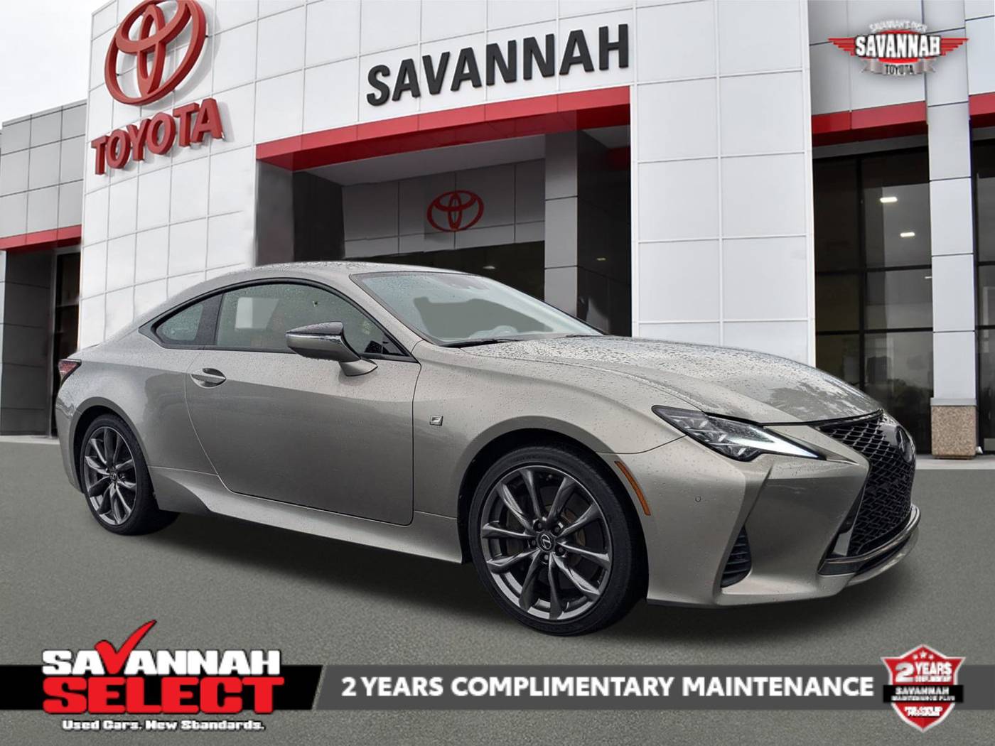 2021 Lexus RC RC 350 F SPORT — Coupe — 49,703 mi — Savannah, GA