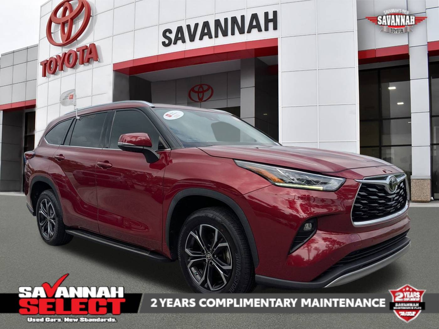 2021 Toyota Highlander Platinum — SUV — 76,826 mi — Savannah, GA