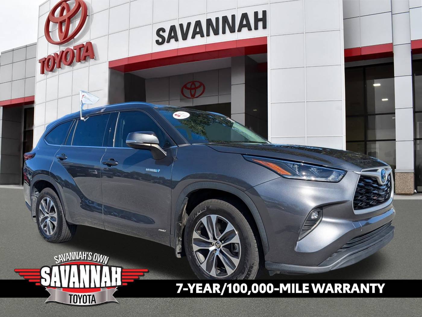 2021 Toyota Highlander Hybrid XLE — SUV — 75,776 mi — Savannah, GA