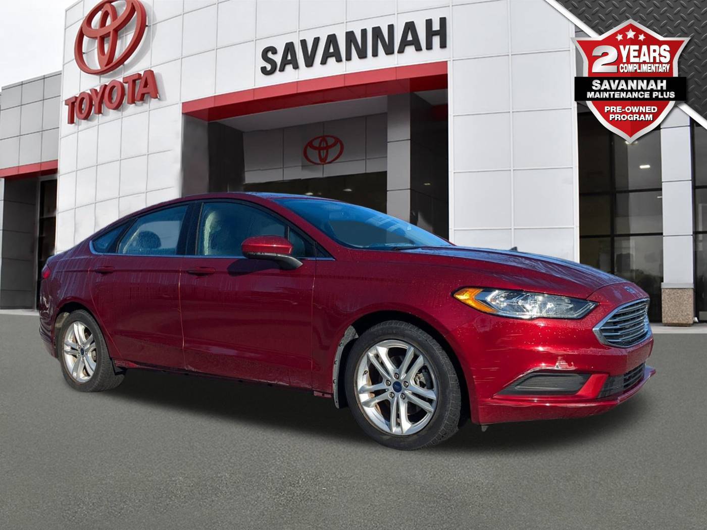 2018 Ford Fusion SE — Sedan — 79,927 mi — Savannah, GA