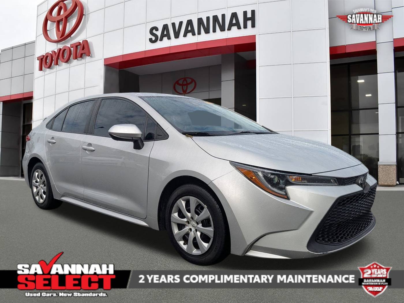 2021 Toyota Corolla LE — Sedan — 70,679 mi — Savannah, GA