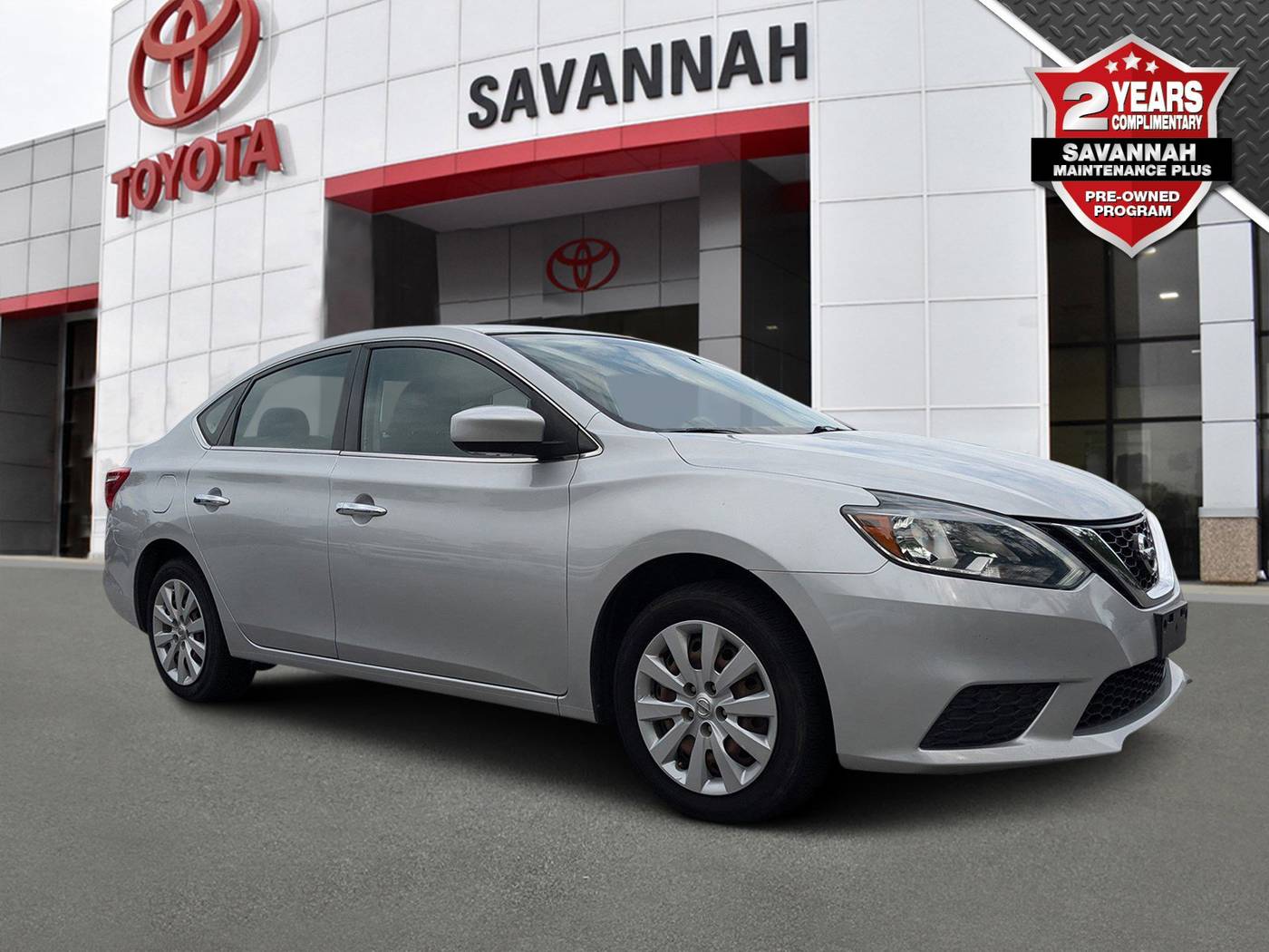 2018 Nissan Sentra S — Sedan — 95,261 mi — Savannah, GA