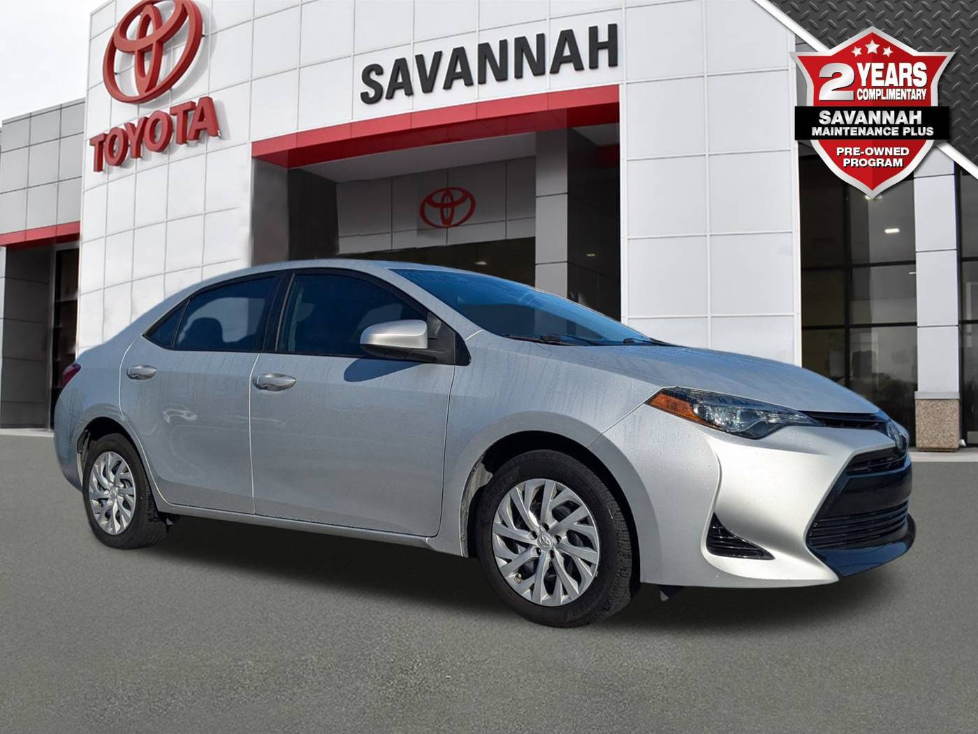 2019 Toyota Corolla LE — Sedan — 124,069 mi — Savannah, GA