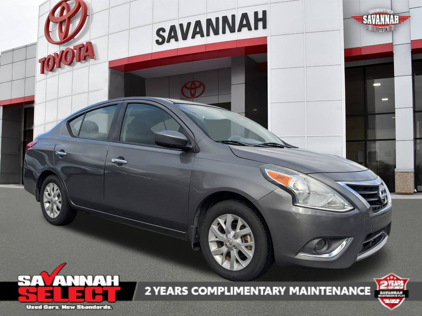 2017 Nissan Versa 1.6 SV — Sedan — 88,269 mi — Savannah, GA