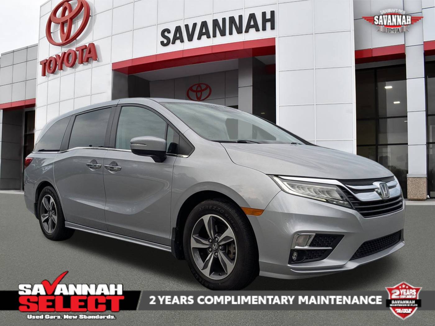 2018 Honda Odyssey Touring — Minivan — 100,016 mi — Savannah, GA