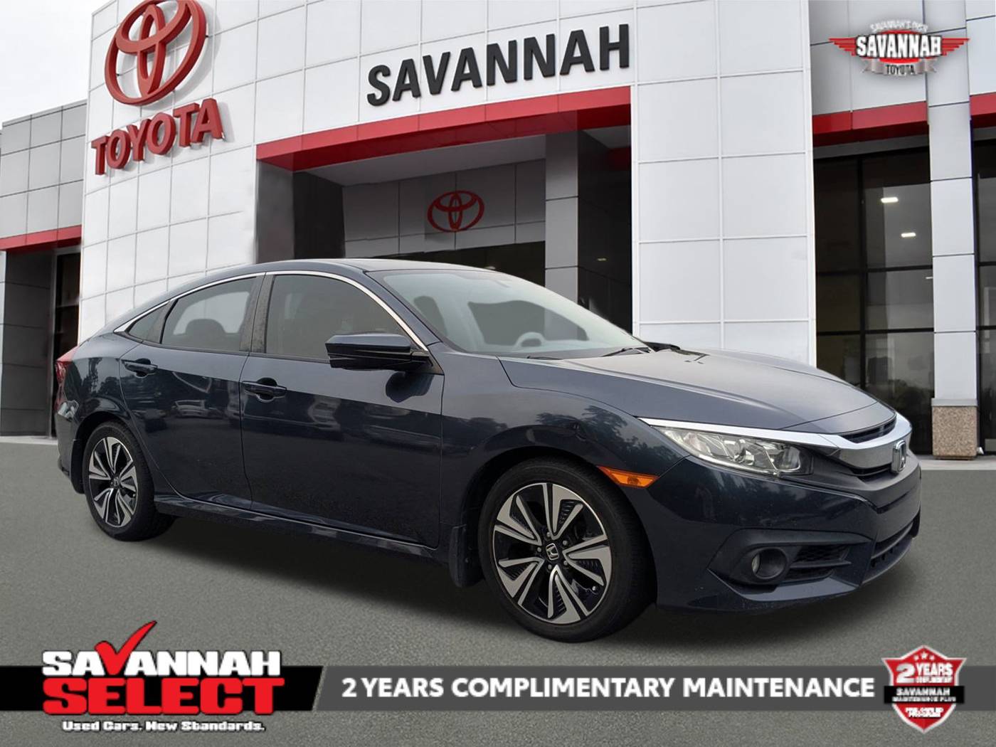 2018 Honda Civic EX-L — Sedan — 80,716 mi — Savannah, GA