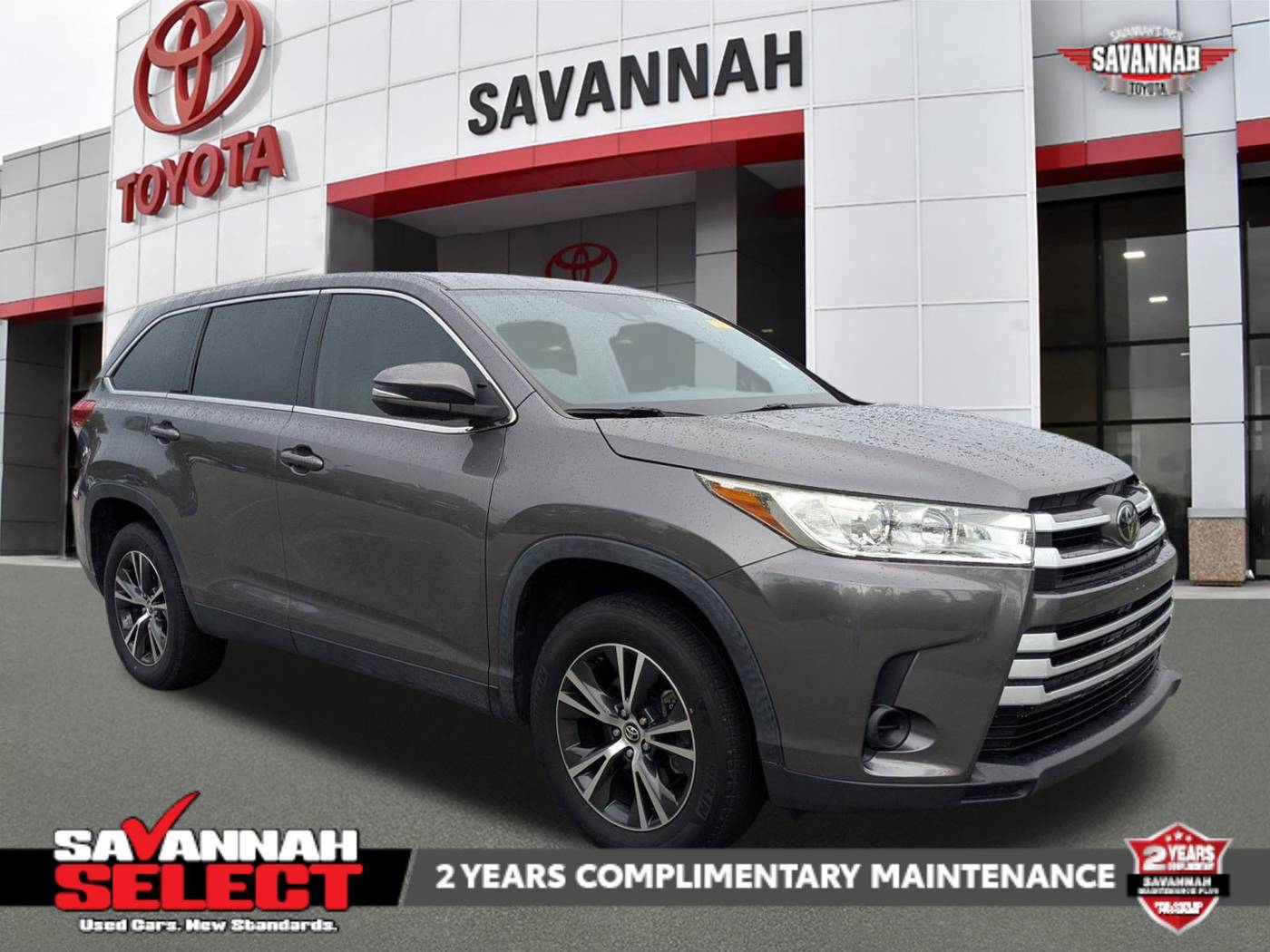 2019 Toyota Highlander LE — SUV — 50,370 mi — Savannah, GA