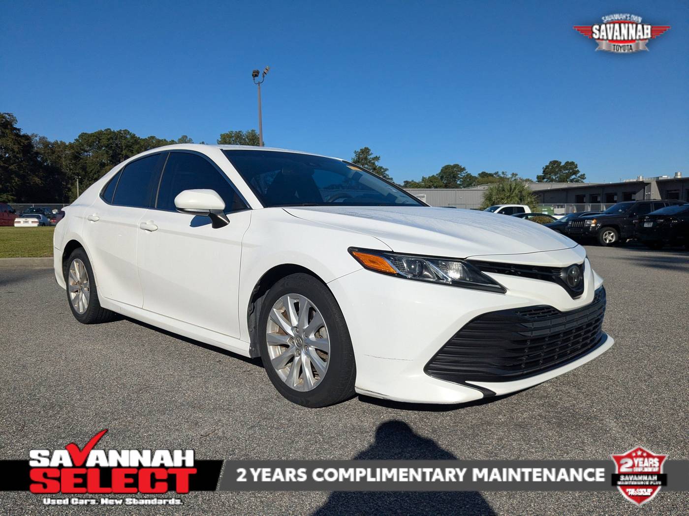 2018 Toyota Camry LE — Sedan — 113,923 mi — Savannah, GA