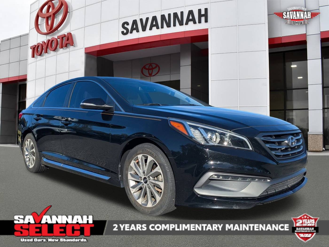 2017 Hyundai Sonata Sport — Sedan — 94,116 mi — Savannah, GA