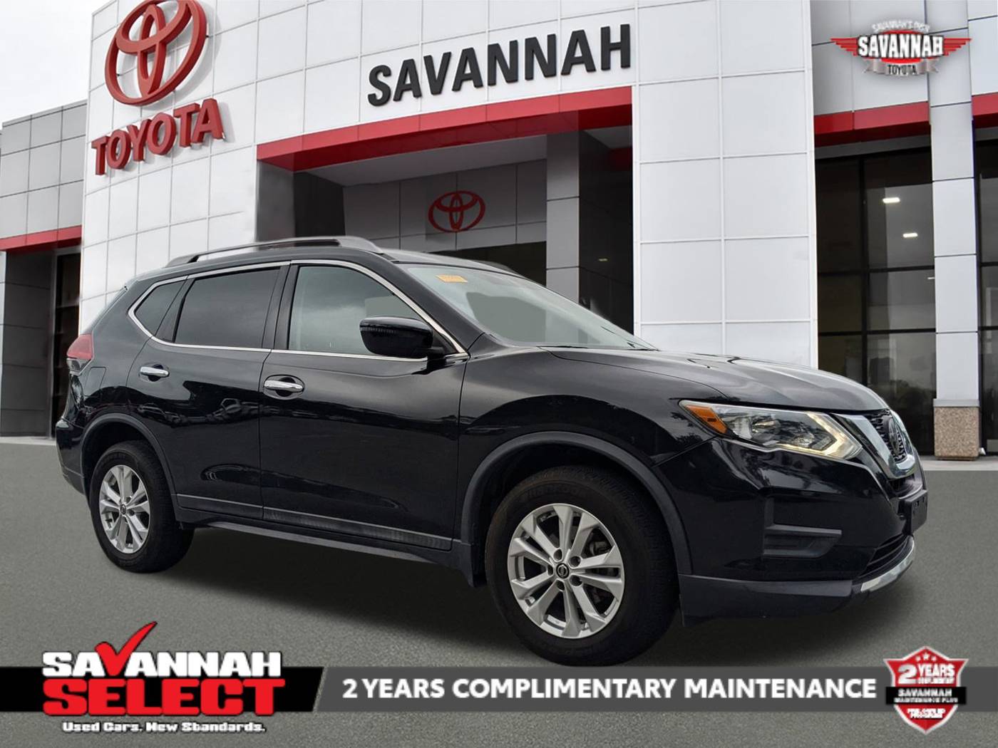 2018 Nissan Rogue S — SUV — 108,784 mi — Savannah, GA