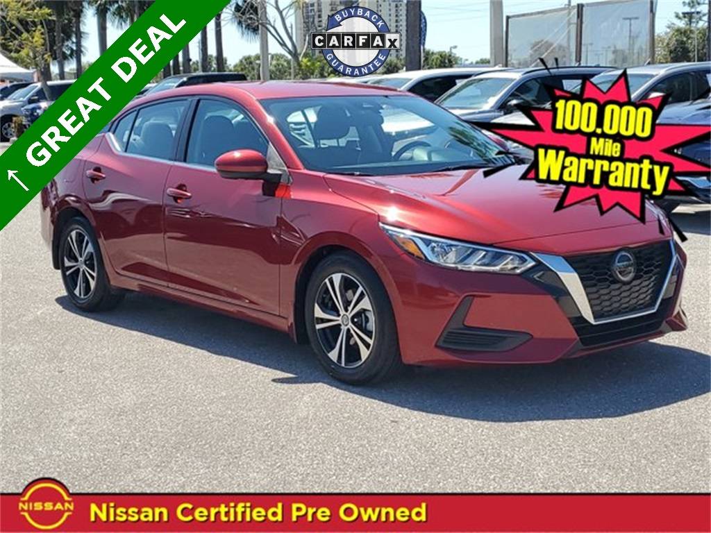 2021 Nissan Sentra SV — Sedan — 54,428 mi — Ft Myers, FL