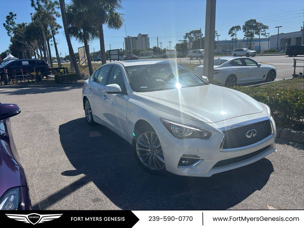 2018 INFINITI Q50 3.0t LUXE — Sedan — 28,294 mi — Fort Myers, FL