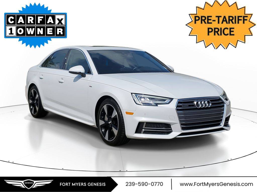 2017 Audi A4 Premium Plus — Sedan — 31,112 mi — Fort Myers, FL