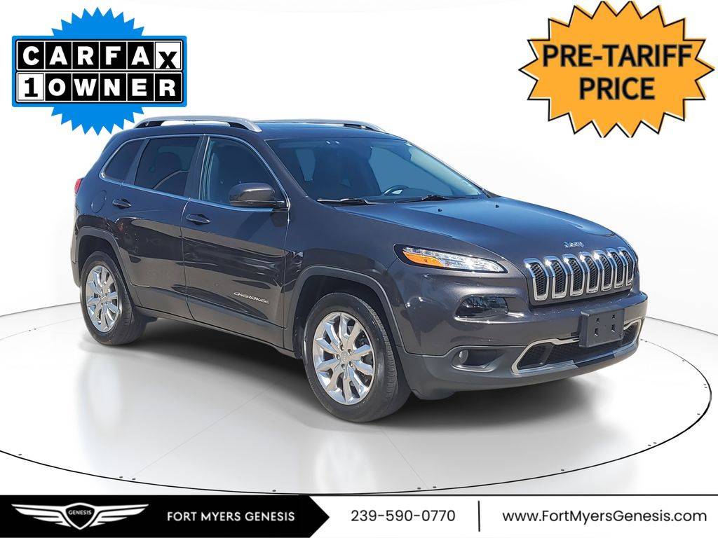 2017 Jeep Cherokee Limited — SUV — 46,222 mi — Fort Myers, FL