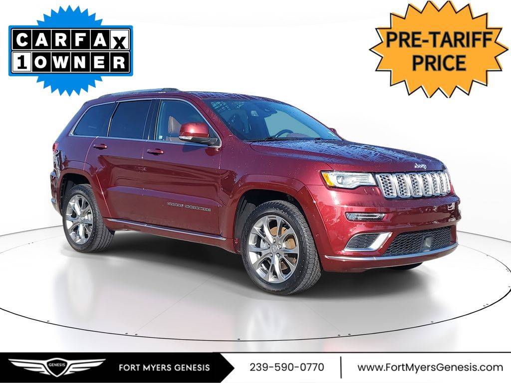 2019 Jeep Grand Cherokee Summit — SUV — 65,461 mi — Fort Myers, FL