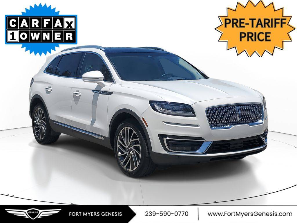2020 Lincoln Nautilus Reserve — SUV — 36,783 mi — Fort Myers, FL