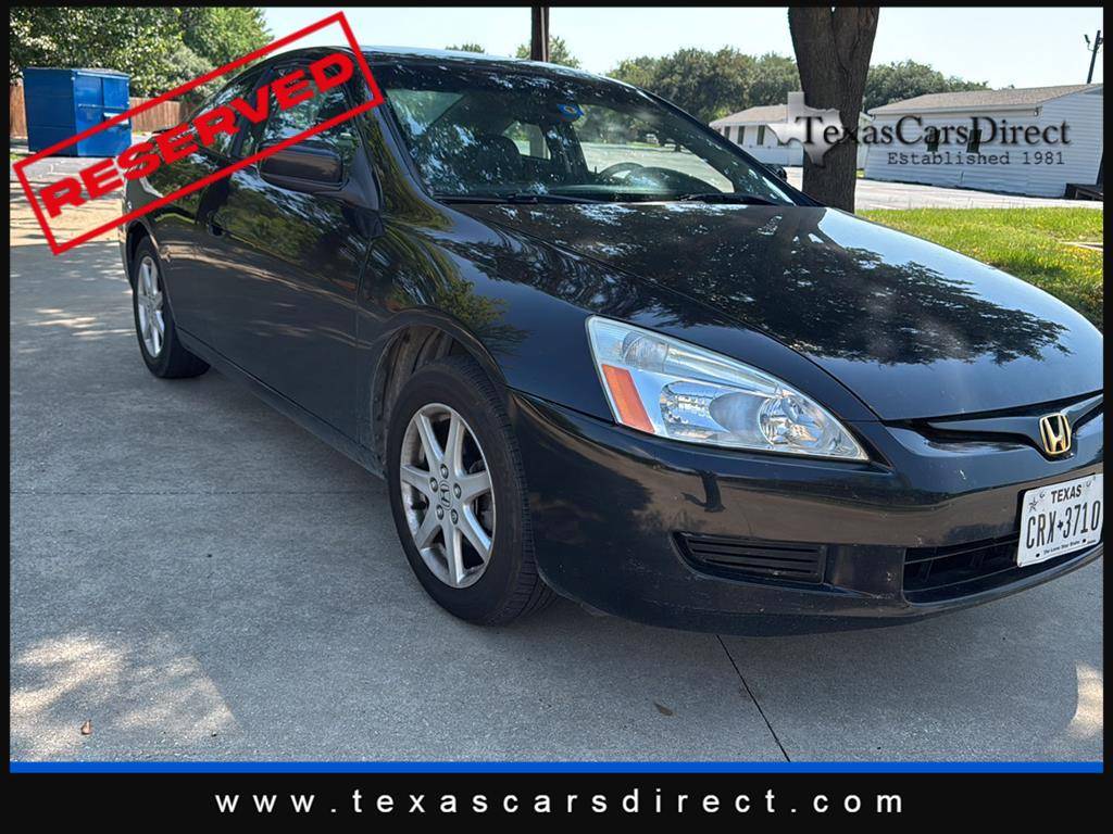 2004 Honda Accord EX V6 — Coupe — 129,372 mi — Dallas, TX