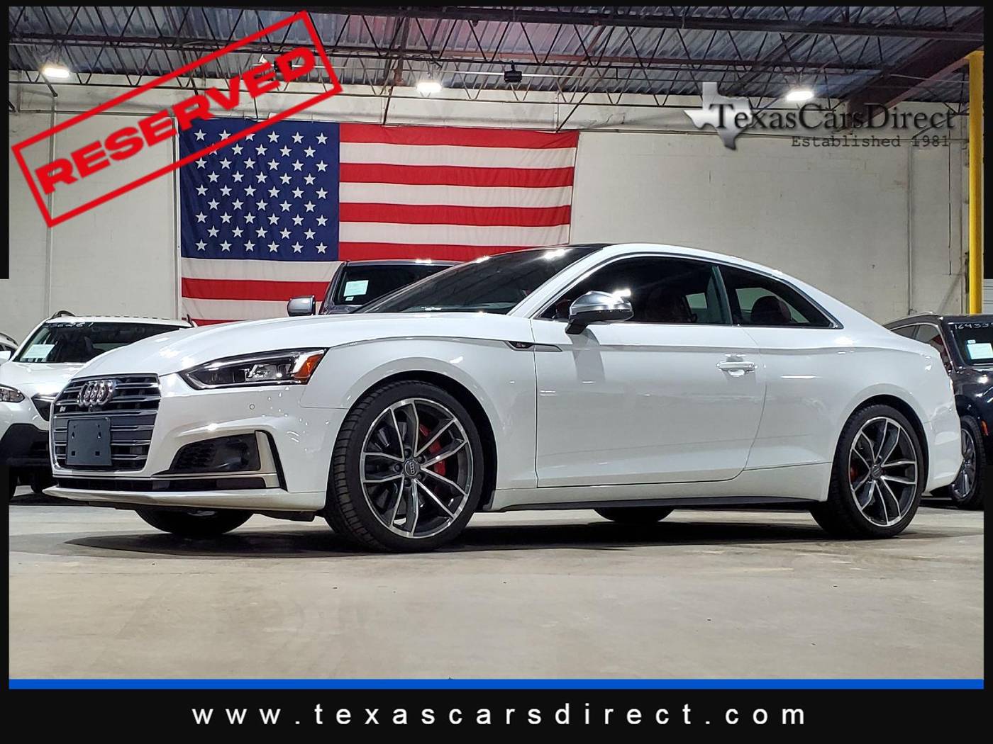 2018 Audi S5 Prestige — Coupe — 50,843 mi — Dallas, TX