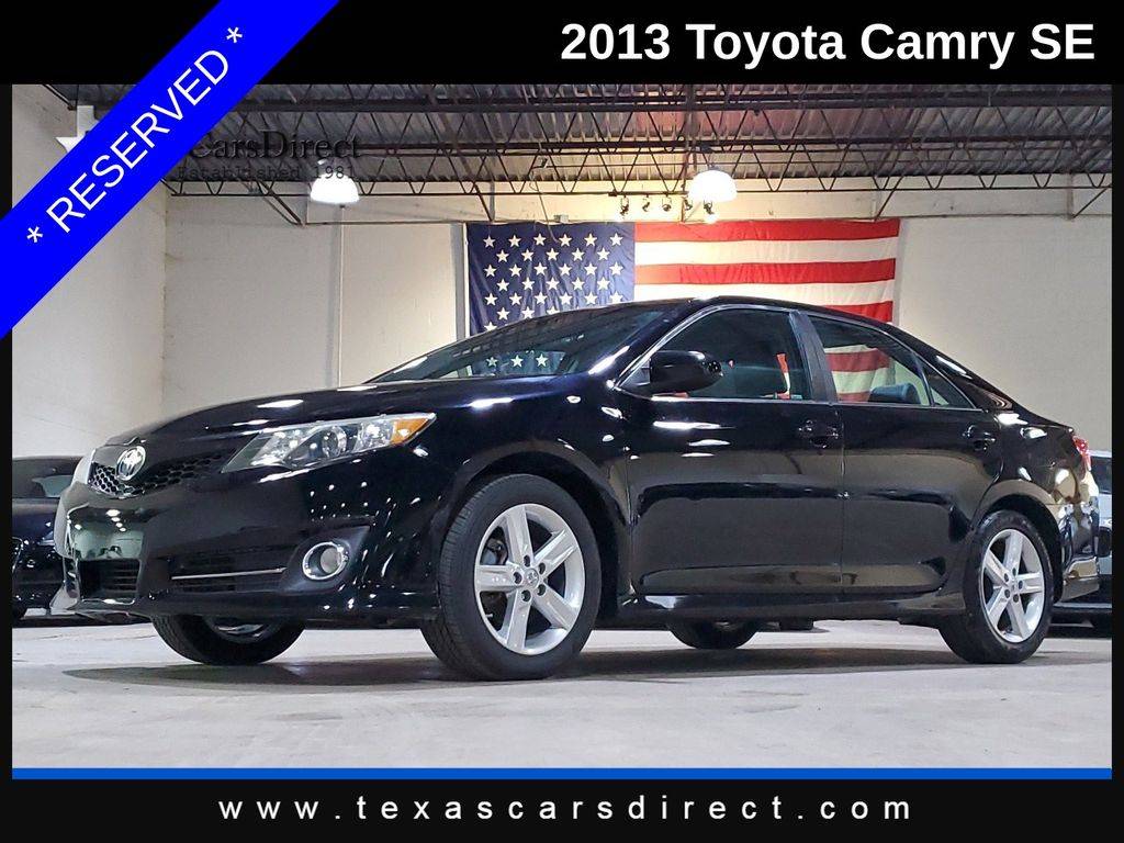 2013 Toyota Camry SE — Sedan — 105,967 mi — Dallas, TX