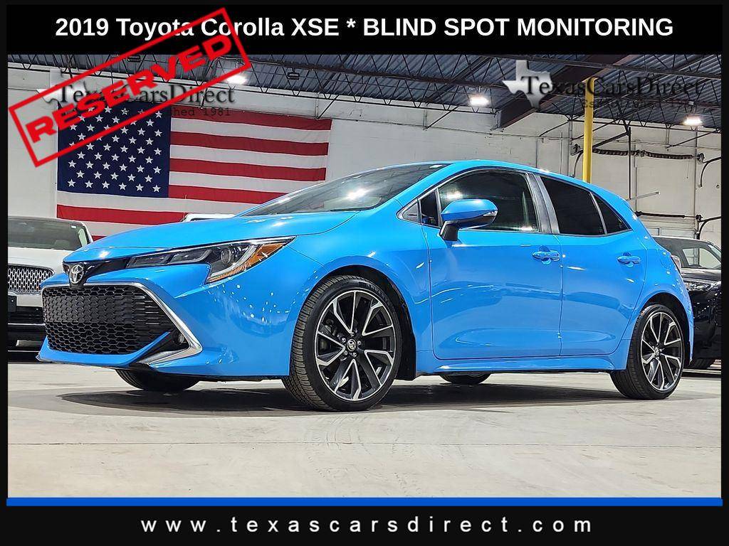 2019 Toyota Corolla Hatchback XSE — Hatchback — 124,606 mi — Dallas, TX