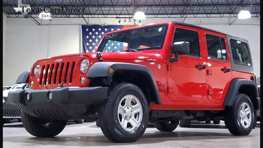 2017 Jeep Wrangler Sport — SUV — 80,798 mi — Dallas, TX