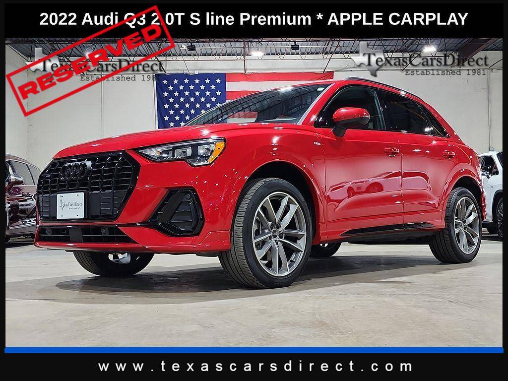 2022 Audi Q3 S line Premium — SUV — 37,604 mi — Dallas, TX