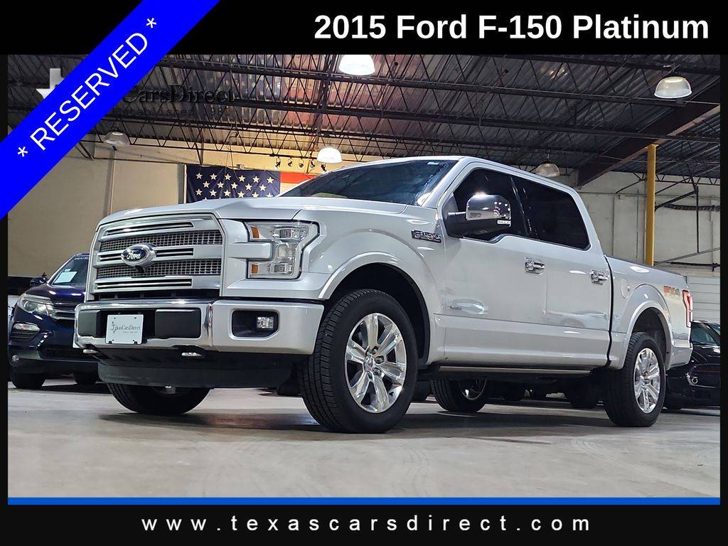 2015 Ford F-150 Platinum — Pickup Truck — 111,358 mi — Dallas, TX