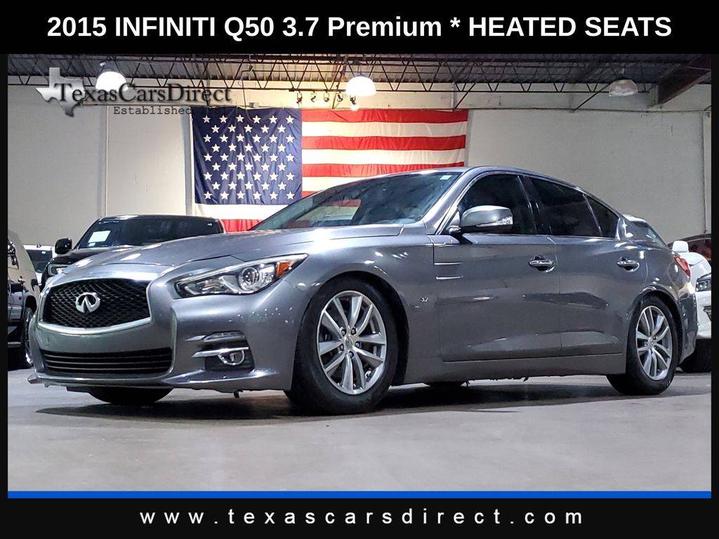 2015 INFINITI Q50 Premium — Sedan — 136,906 mi — Dallas, TX