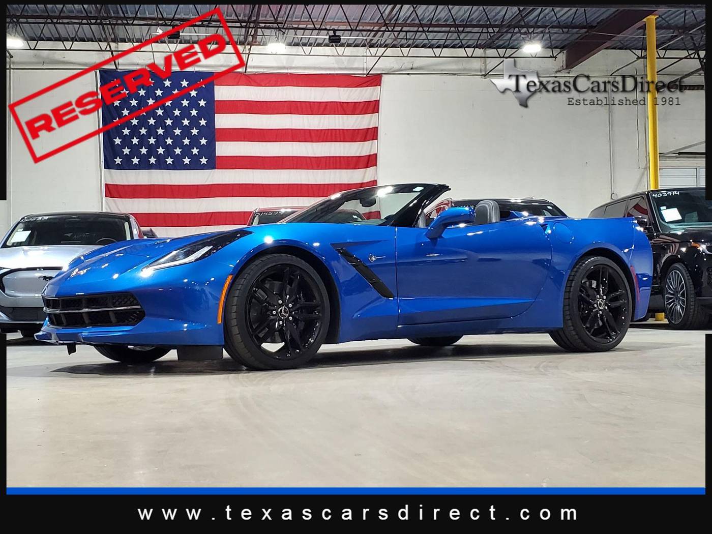2015 Chevrolet Corvette Z51 3LT — Convertible — 37,218 mi — Dallas, TX