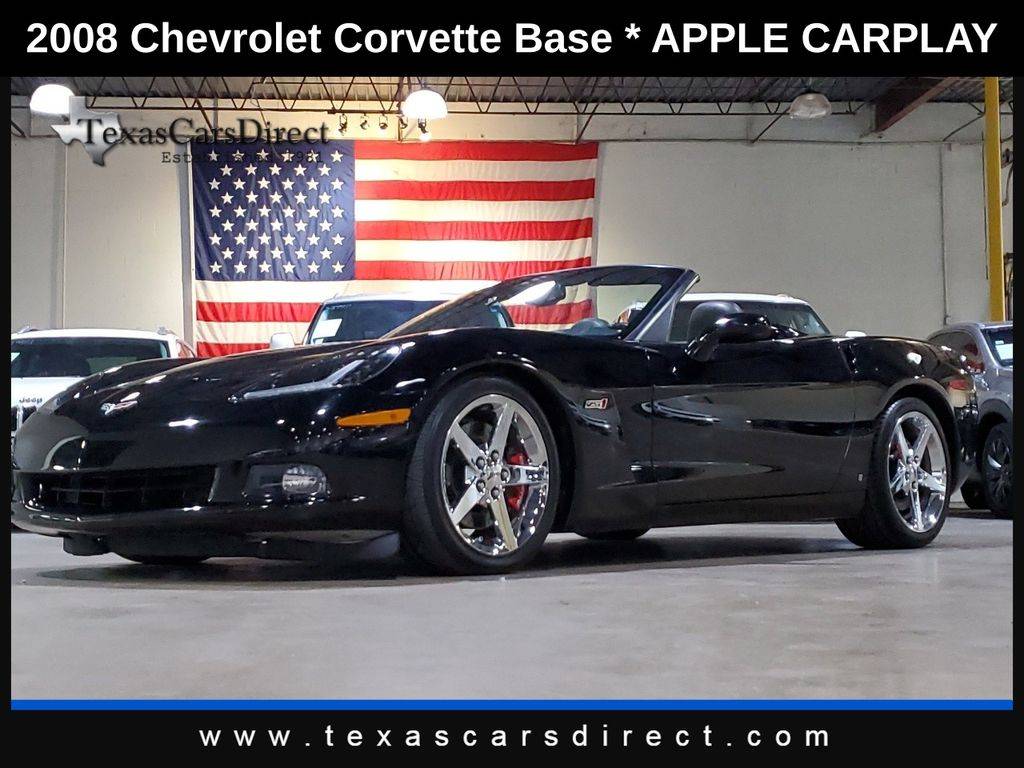2008 Chevrolet Corvette Base — Convertible — 88,993 mi — Dallas, TX
