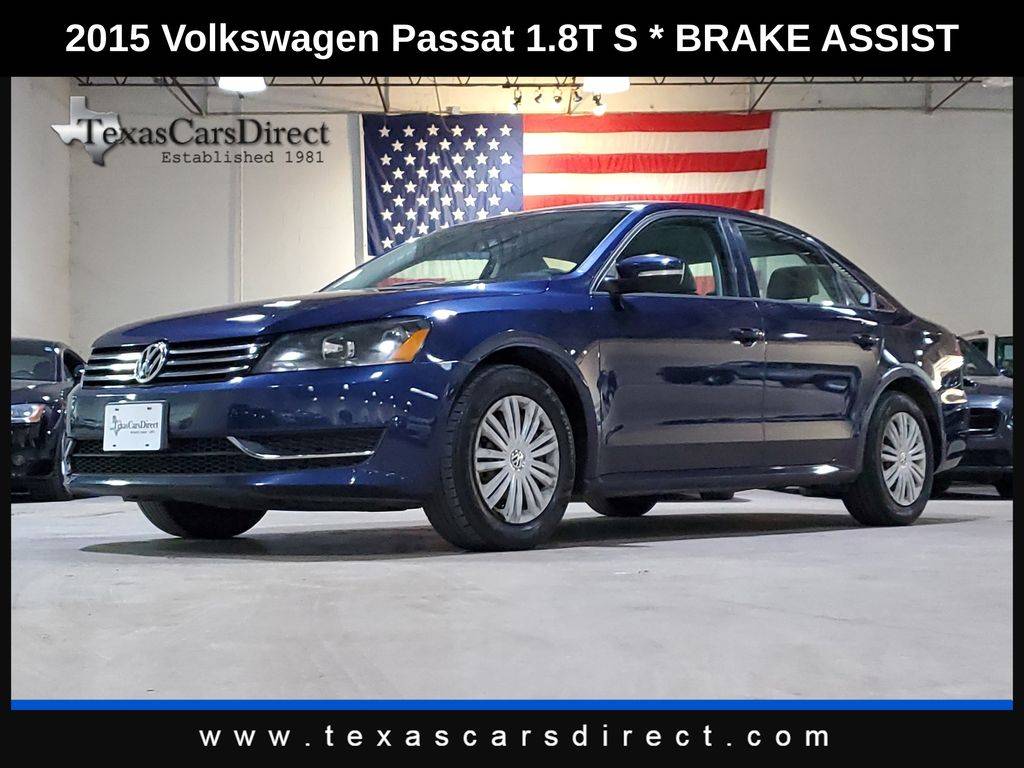 2015 Volkswagen Passat 1.8T S — Sedan — 75,007 mi — Dallas, TX