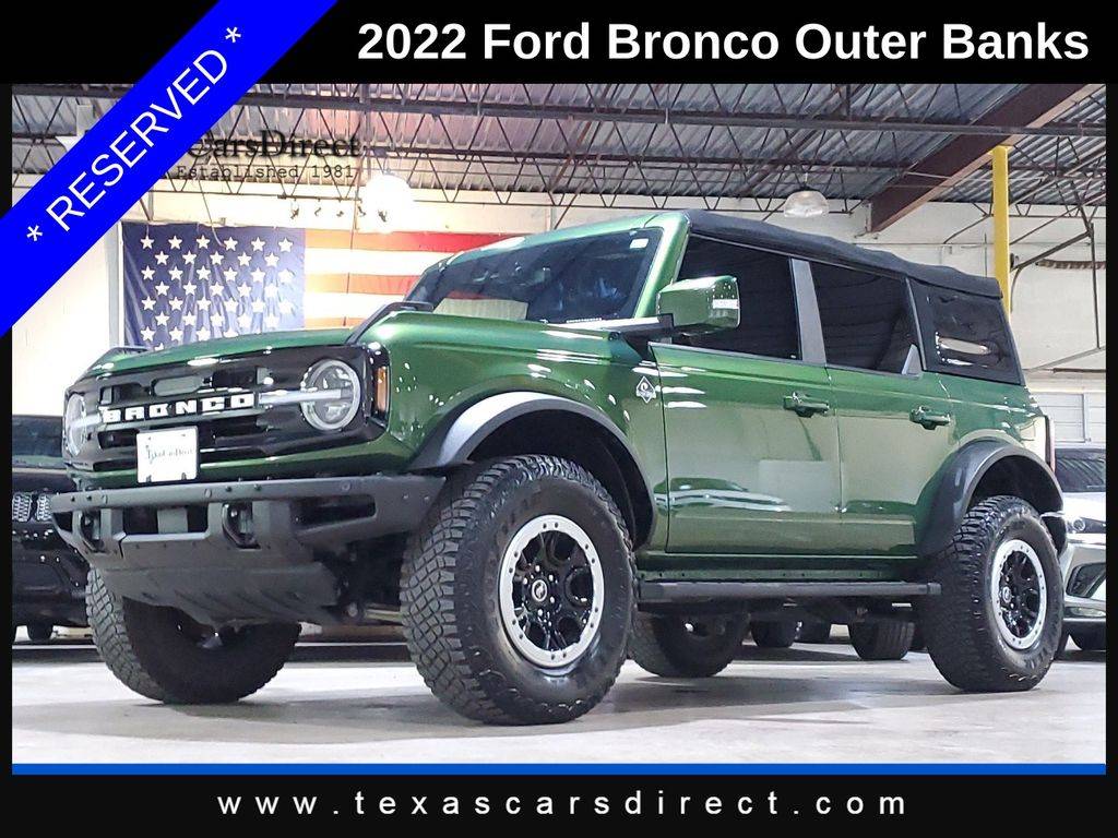 2022 Ford Bronco Outer Banks — SUV — 25,003 mi — Dallas, TX