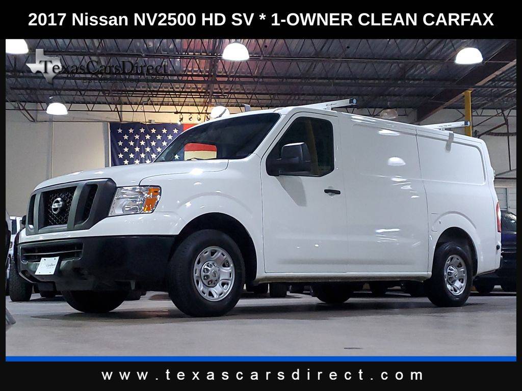 2017 Nissan NV Cargo NV2500 HD SV — Cargo Van — 88,885 mi — Dallas, TX
