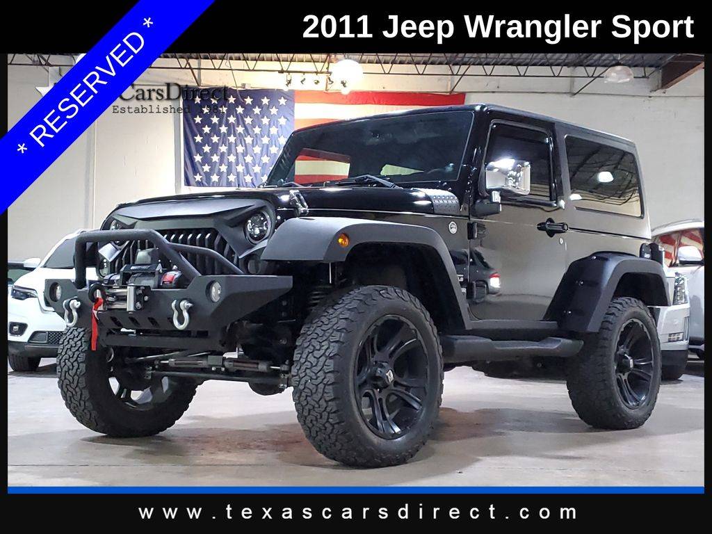 2011 Jeep Wrangler Sport — SUV — 58,857 mi — Dallas, TX