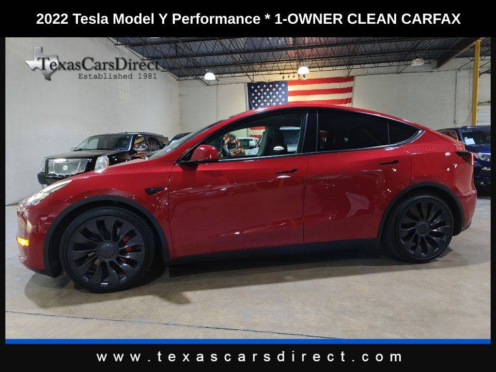 2022 Tesla Model Y Performance — SUV — 18,784 mi — Dallas, TX