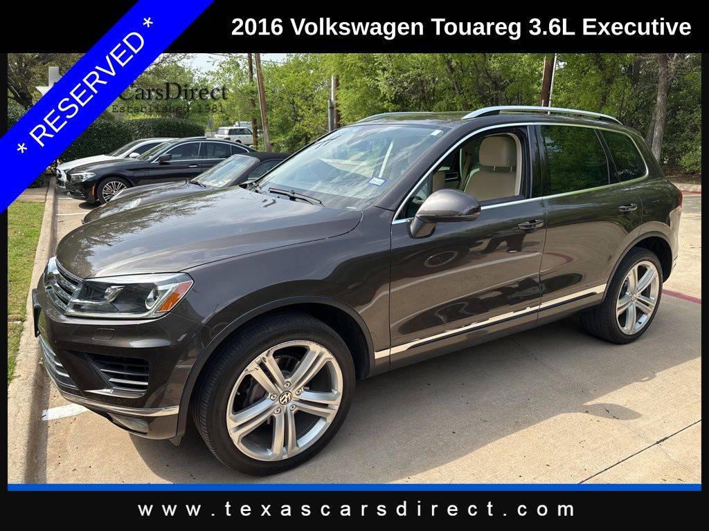 2016 Volkswagen Touareg V6 Executive — SUV — 75,061 mi — Dallas, TX