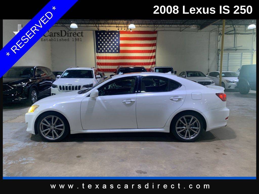2008 Lexus IS IS 250 — Sedan — 150,248 mi — Dallas, TX