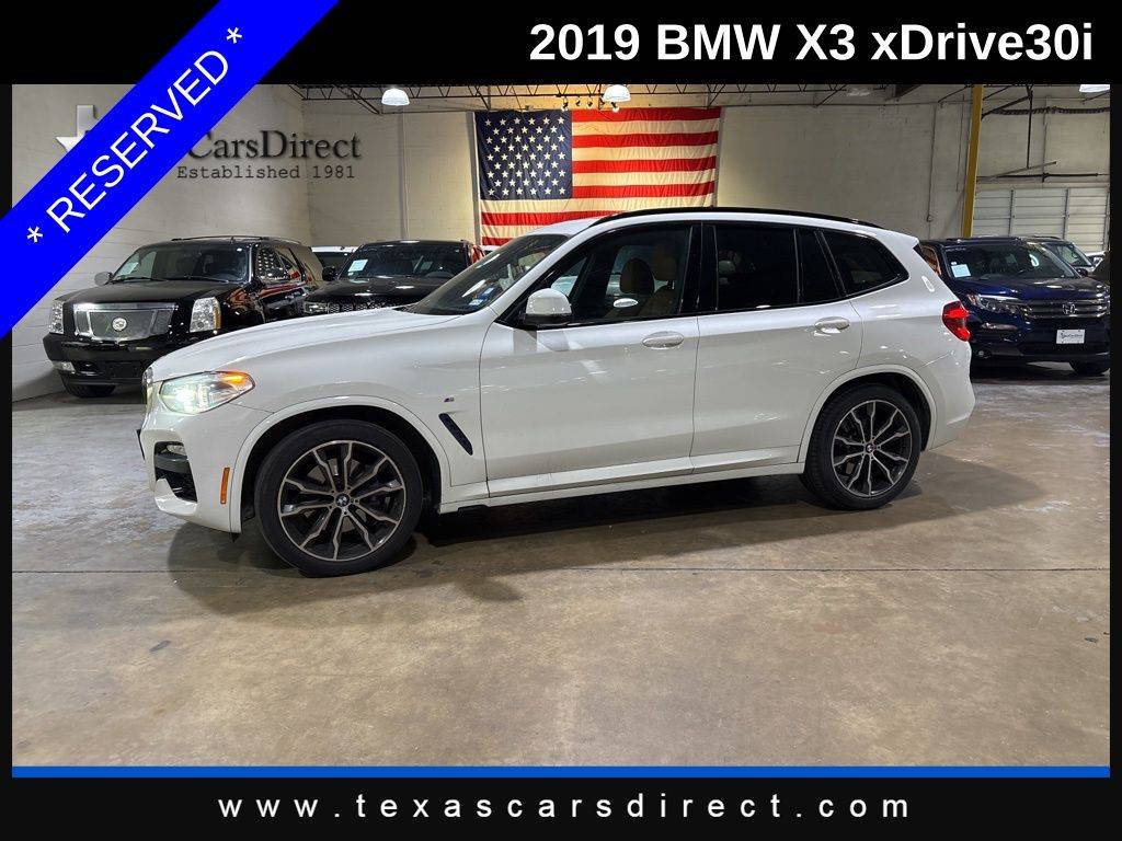 2019 BMW X3 30i — SUV — 44,089 mi — Dallas, TX