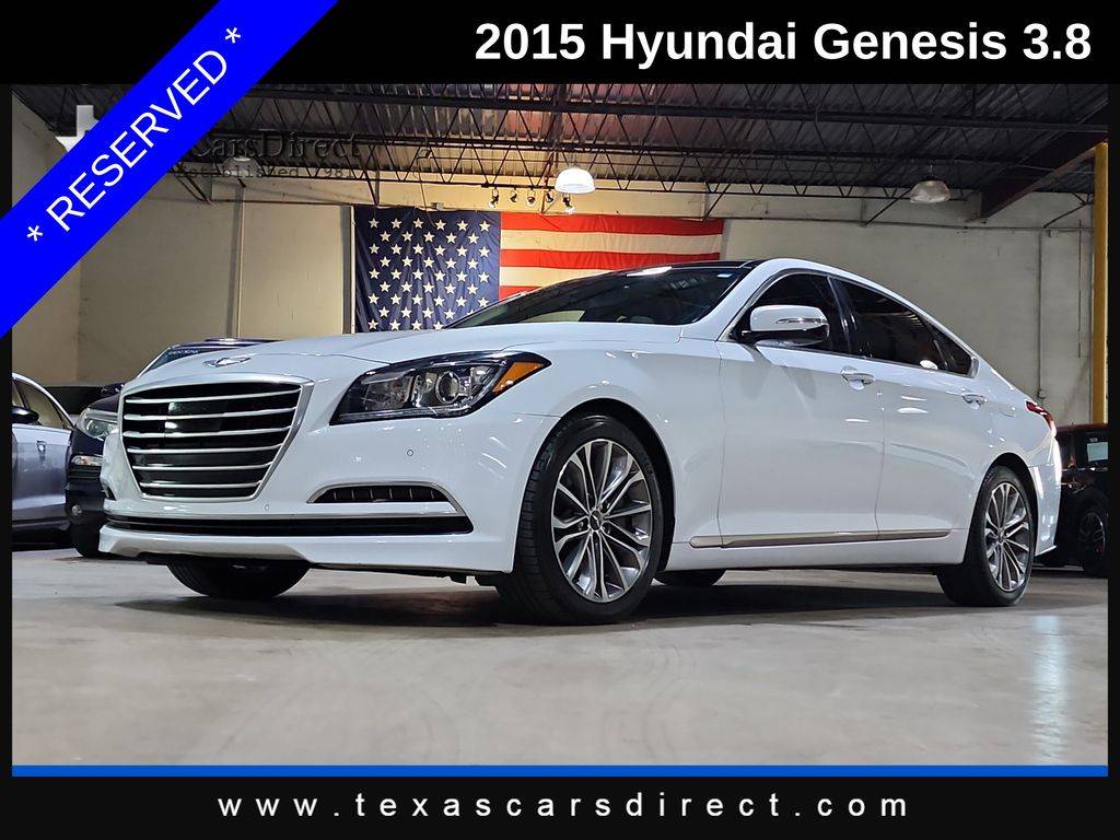 2015 Hyundai Genesis 3.8 — Sedan — 78,205 mi — Dallas, TX