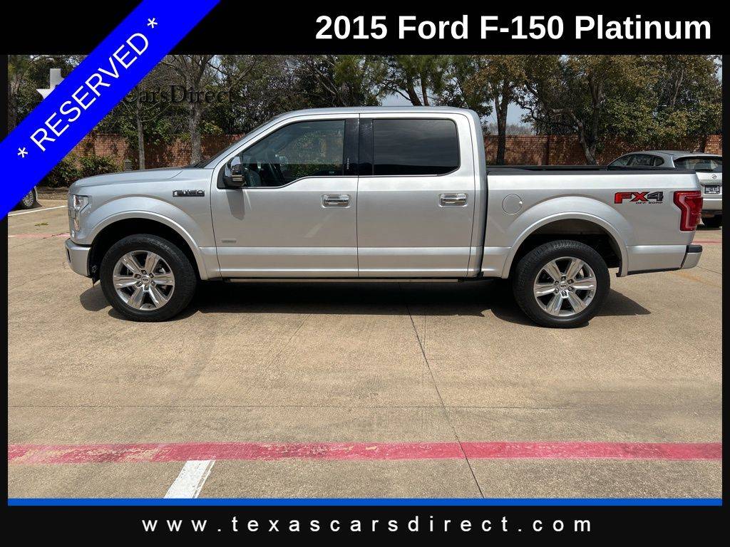 2015 Ford F-150 Platinum — Pickup Truck — 26,263 mi — Dallas, TX