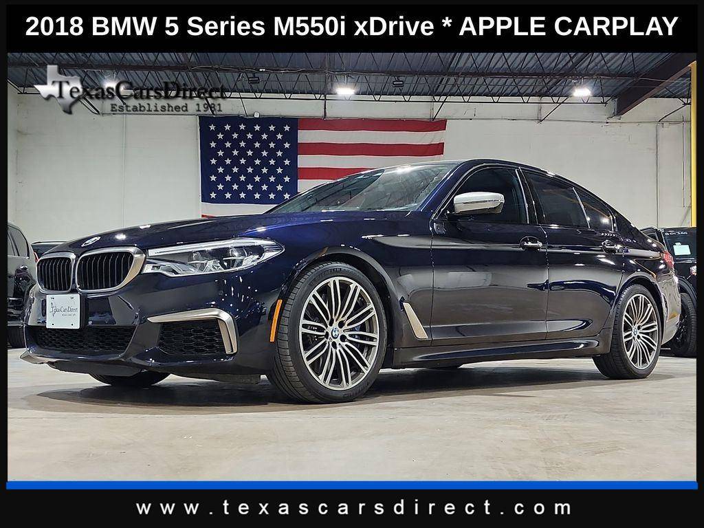 2018 BMW 5 Series M550i — Sedan — 56,387 mi — Dallas, TX