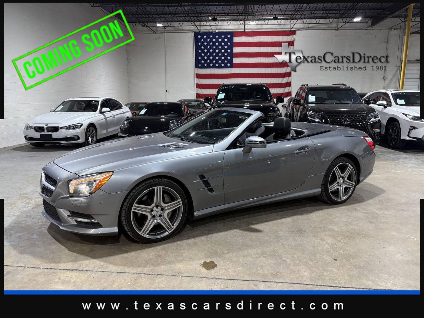 2015 Mercedes-Benz SL SL 550 — Convertible — 42,073 mi — Dallas, TX