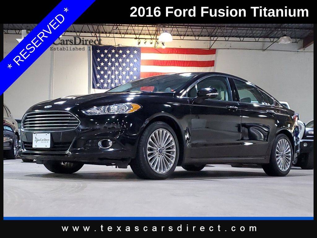 2016 Ford Fusion Titanium — Sedan — 39,916 mi — Dallas, TX