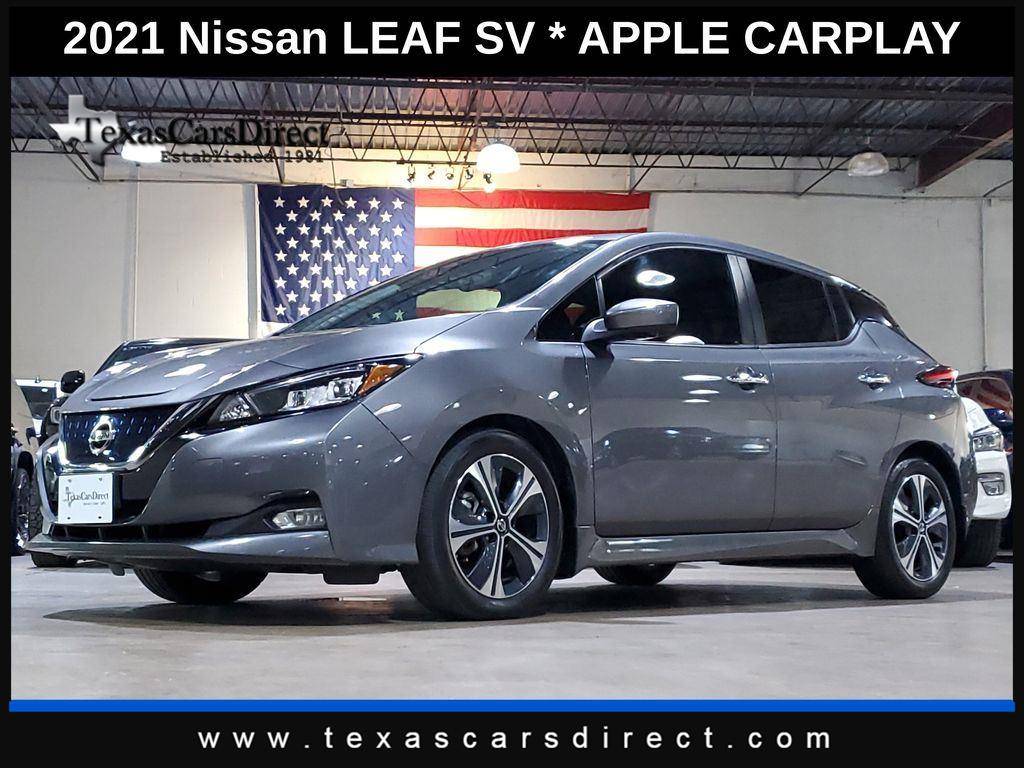 2021 Nissan LEAF SV — Hatchback — 20,008 mi — Dallas, TX