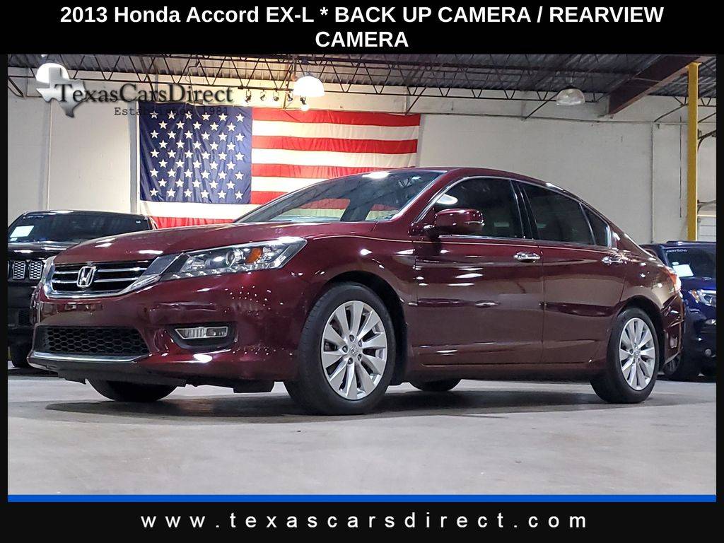 2013 Honda Accord EX-L V6 — Sedan — 86,334 mi — Dallas, TX