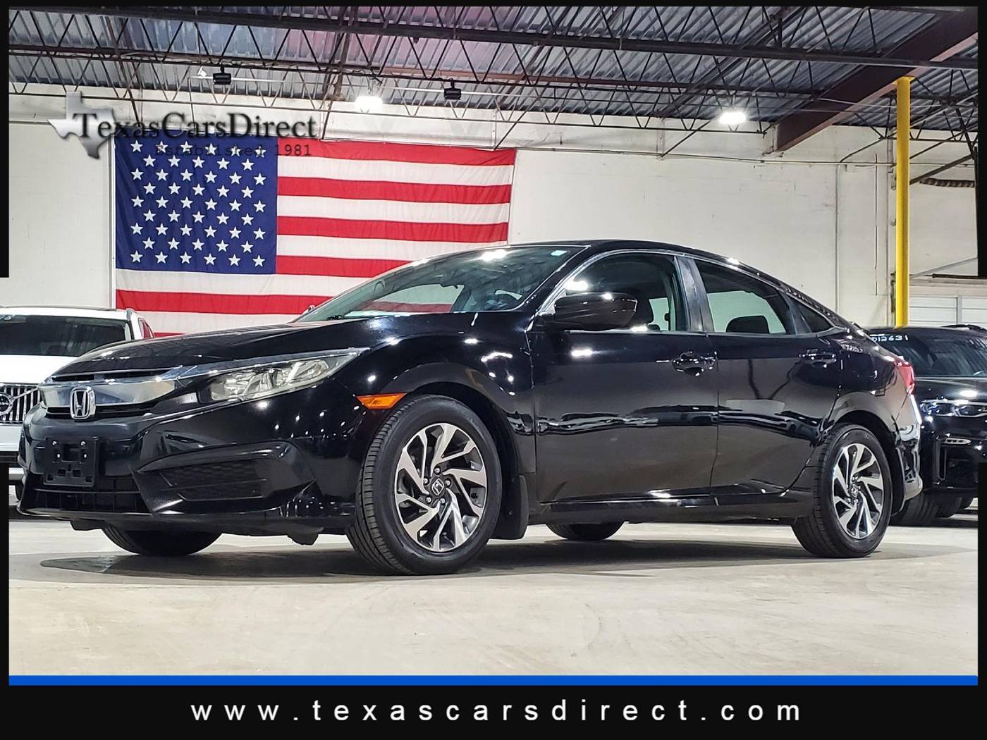 2016 Honda Civic EX — Sedan — 76,308 mi — Dallas, TX