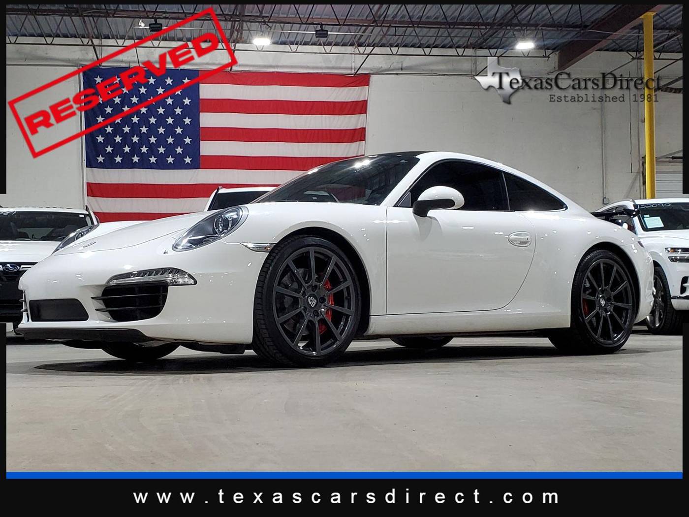 2012 Porsche 911 Carrera S — Coupe — 53,804 mi — Dallas, TX