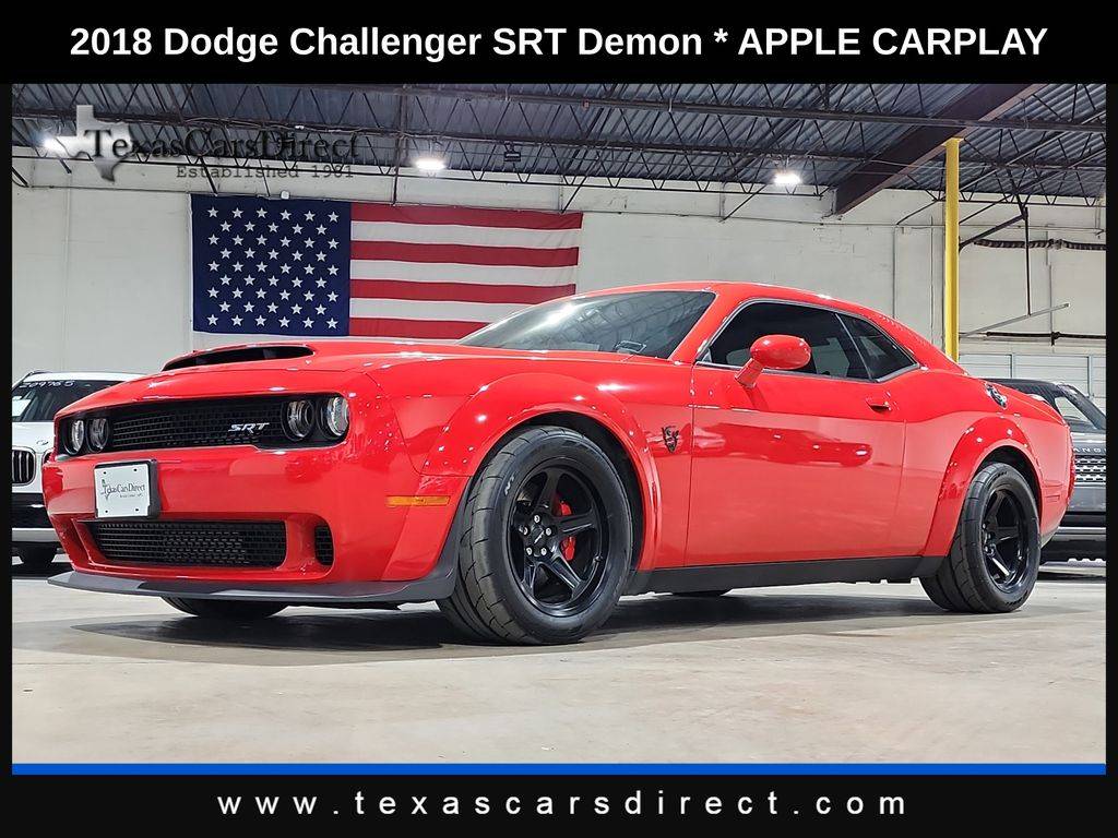 2018 Dodge Challenger SRT Demon — Coupe — 11,916 mi — Dallas, TX