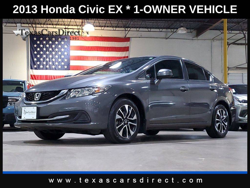 2013 Honda Civic EX — Sedan — 95,627 mi — Dallas, TX