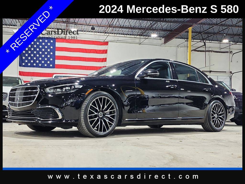 2024 Mercedes-Benz S-Class S 580 — Sedan — 3,050 mi — Dallas, TX